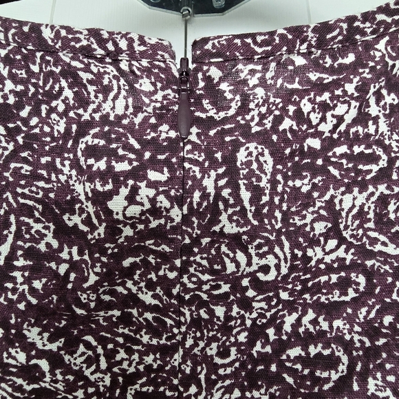 Les Coyotes de Paris linen blouse in a purple/multicolor paisley pattern - Picture 10 of 13